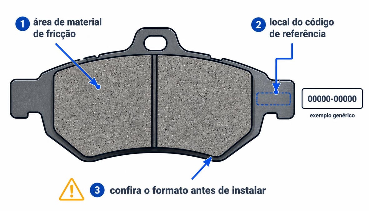 Pastilha de Freio no Fiat Mobi: como confirmar compatibilidade antes de comprar